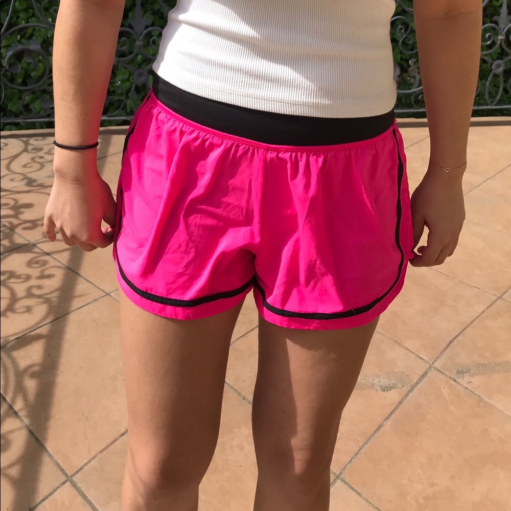 Pink shorts